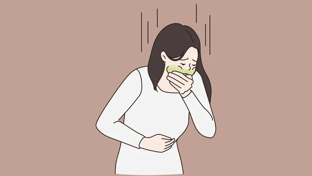 Cause of nausea after sleeve operation